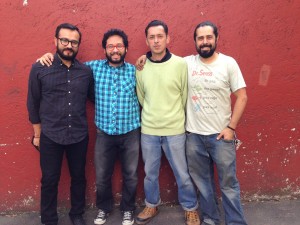 Lokalni partnerji KUD C3 v Santa Maria la Ribera - Daniel, Diego, Jorge, Checo